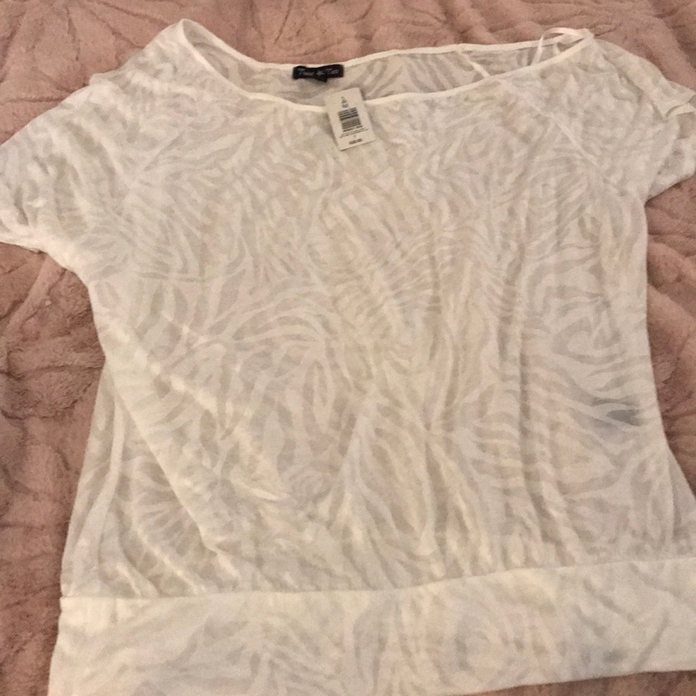 Torrid off the shoulder top